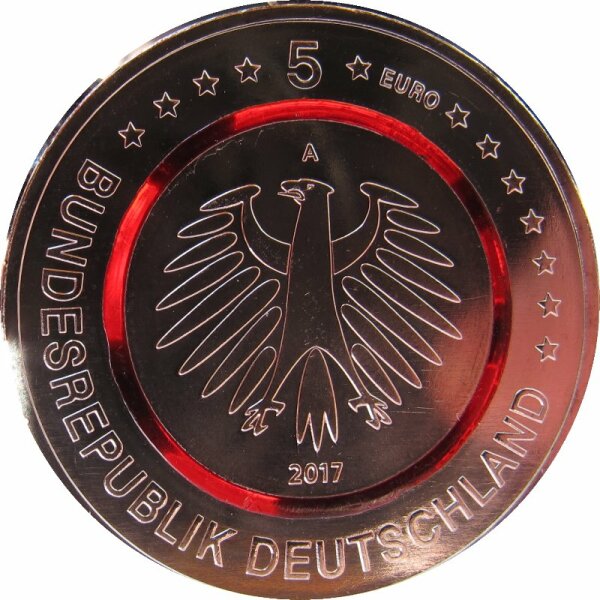 Deutschland 5 Euro 2017 Tropische Zone st A