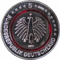 Deutschland 5 Euro 2017 Tropische Zone st D