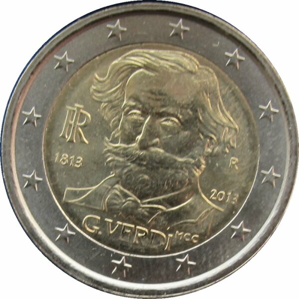 Italien 2 Euro 2013 Giuseppe Verdi