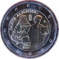 Italien 2 Euro 2015 Dante Alighieri