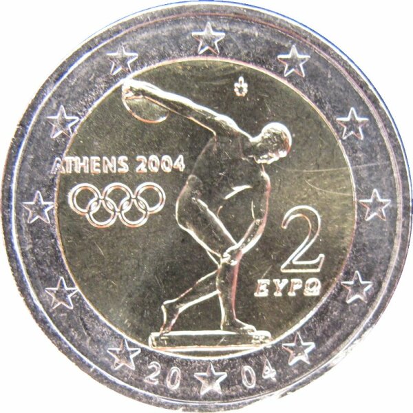 Griechenland 2 Euro 2004 Olympische Spiele