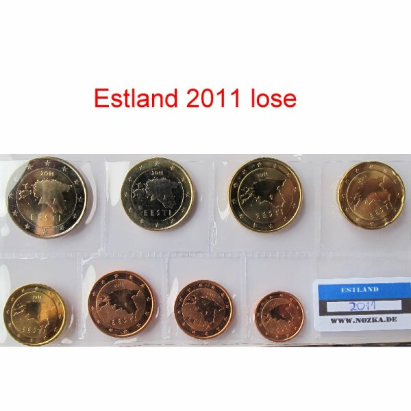 Estland KMS 2011 lose 3,88 Euro