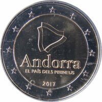 Andorra 2 Euro 2017 Pyrenäen