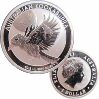 Australien 1 OZ Kookaburra 2018 Silber