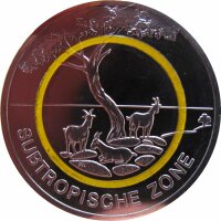 Deutschland 5 Euro 2018 Subtropische Zone st A