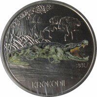 Österreich 3 Euro 2017 Tiertaler Krokodil