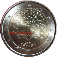 Spanien 2 Euro 2007 Römische Verträge