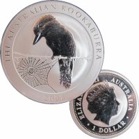 Australien 1 OZ Kookaburra 2008 Silber