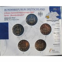 Deutschland 2 Euro Set 2017 Porta Nigra st