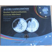 Deutschland 20 Euro 2017 Bremer Stadtmusikanten pp