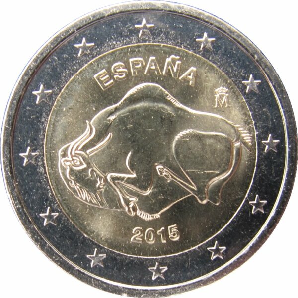 Spanien 2 Euro 2015 Höhle von Altamira