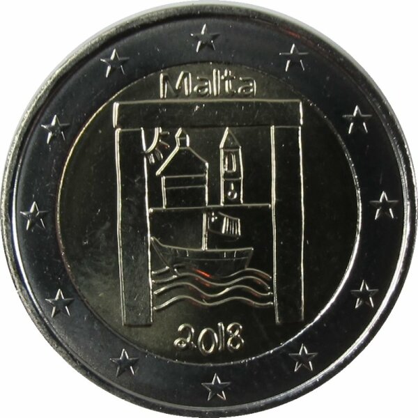 Malta 2 Euro 2018 von Kindern - Erbe