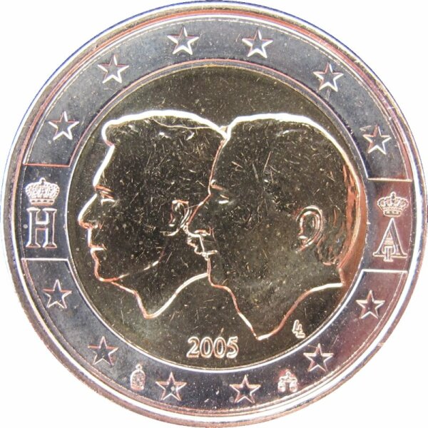 Belgien 2 Euro 2005 Ökonomischer Vertrag
