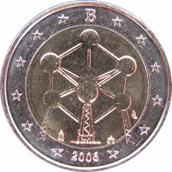 Belgien 2 Euro 2006 Atomium