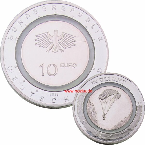 Deutschland 10 Euro 2019 Luft Polymer st D