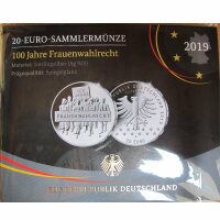 Deutschland 20 Euro 2019 Frauenwahlrecht pp