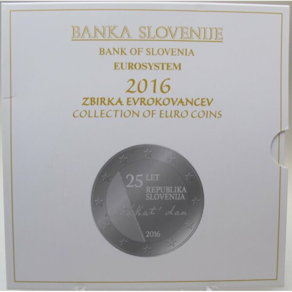 Slowenien KMS 2016 st 8,88 EUR