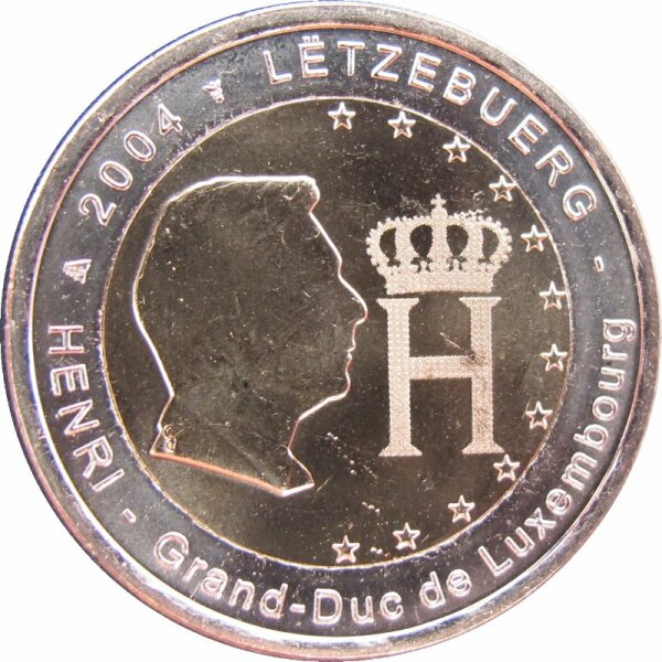 Luxemburg 2 Euro 2004 Monogram