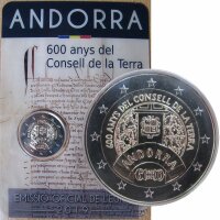 Andorra 2 Euro 2019 Consell de la Terra