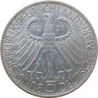 Deutschland 5 DM 1957 Eichendorff J. 391