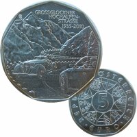 Österreich 5 Euro 2010 Großglockner