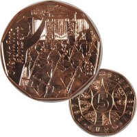 Österreich 5 Euro 2016 Neujahrskonzert