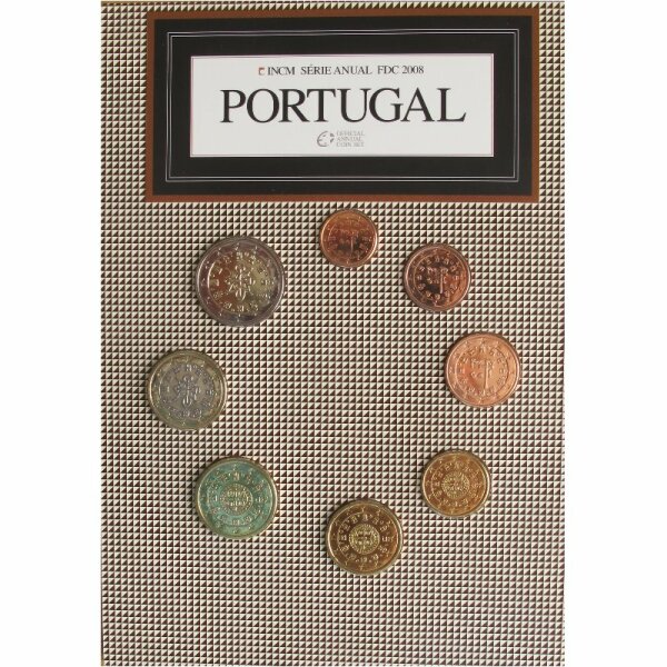 Portugal KMS 2008 FDC / lose 3,88 Euro