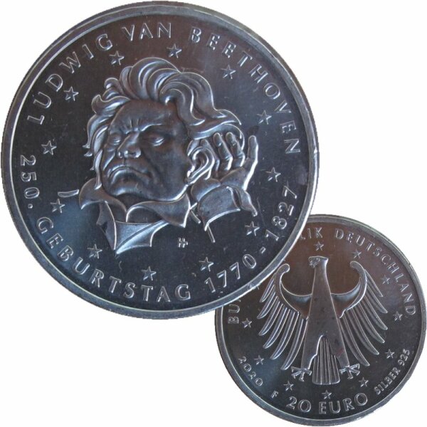 Deutschland 20 Euro 2020 Beethoven st