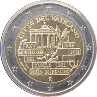 Vatikan 2 Euro 2014 Berliner Mauer Lose