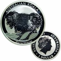 Australien 1 OZ Koala 2014 Silber