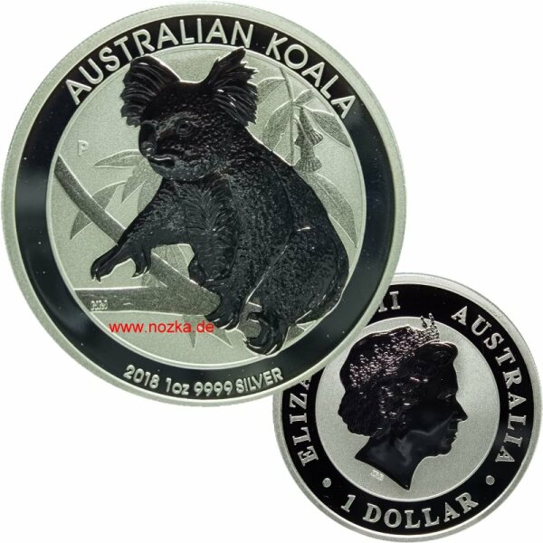 Australien 1 OZ Koala 2018 Silber