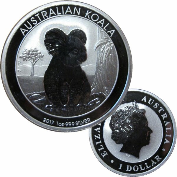 Australien 1 OZ Koala 2017 Silber