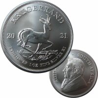 Südafrika 1 OZ Krügerrand 2021 Silber