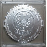 Ruanda 1 OZ African Ounce 2010 Löwe F15