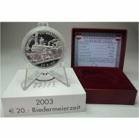 Österreich 20 Euro 2003 Biedermeierzeit pp