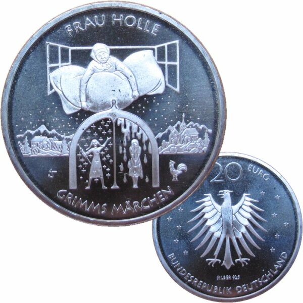 Deutschland 20 Euro 2021 Frau Holle st