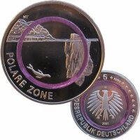 Deutschland 5 Euro 2021 Polare Zone st G