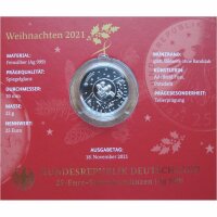 Deutschland 25 Euro 2021 Weihnachten - Geburt Christi pp