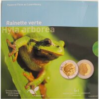 Luxemburg 5 Euro 2017 Frosch pp