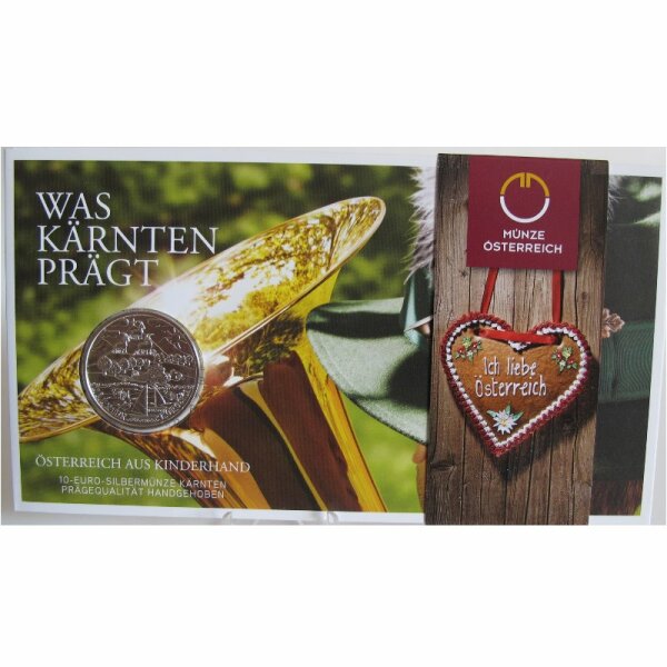 Österreich 10 Euro 2012 Kärnten - Falkerei HG