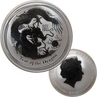 Australien Lunar II. 2012 Drache 1 OZ Silber