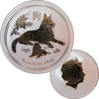 Australien Lunar II. 2018 Hund 1 OZ Silber