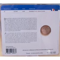 Frankreich 2 Euro 2018 Kornblume Coincard