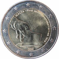 Malta 2 Euro 2011 Verfassungsgeschichte