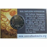 Malta 2 Euro 2022 Hal Saflieni Coincard