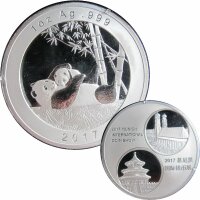 China Panda Set 2017 Numismata München