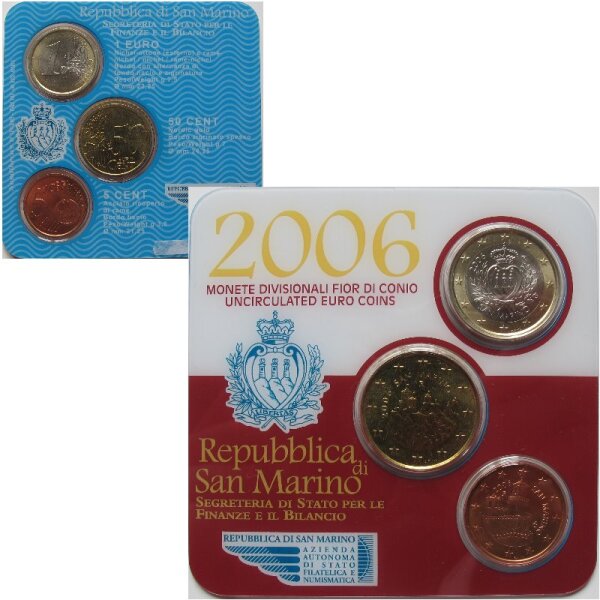 San Marino KMS 2006 Miniset