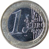 Deutschland 1 Euro 2002 G Umlaufmünze Fehlprägung Spiegelei