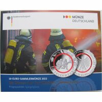 Deutschland 10 Euro 2023 Feuerwehr Polymer pp F