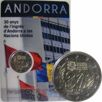 Andorra 2 Euro 2023 Beitritt zur UNO